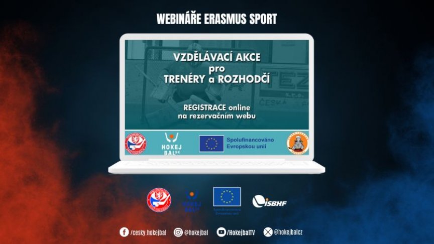 V rámci projektu Erasmus Sport se mohou trenéři hlásit na vzdělávací webináře